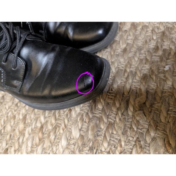 Madison Avenue Boys Oxford Willie Style Dress Shoes Black Size 2.5 M - Picture 9 of 9